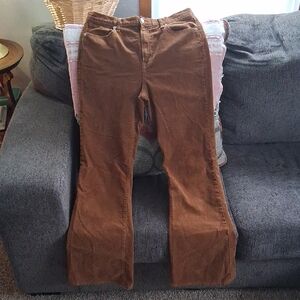 GAP Brown Flare Corduroy Jeans